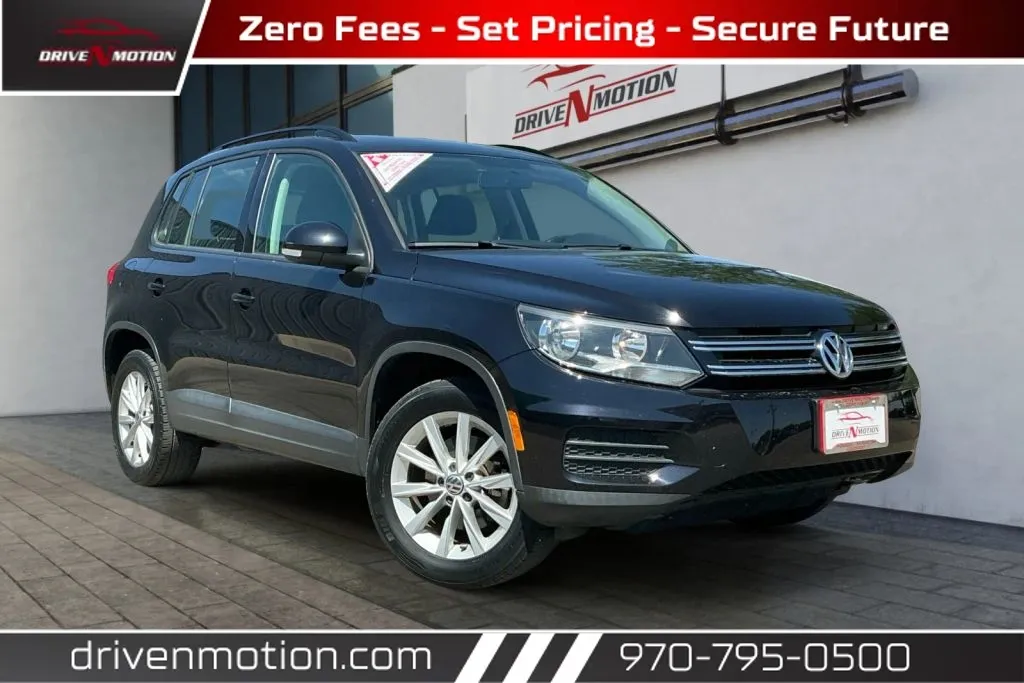 Black 2017 Volkswagen Tiguan Limited 2.0T 4Motion Sport Utility 4D for sale in Greeley, CO