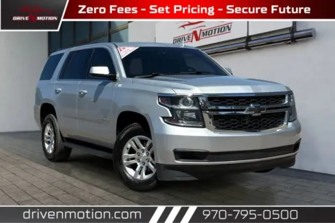 Silver 2020 Chevrolet Tahoe LT Sport Utility 4D for sale in Greeley, CO
