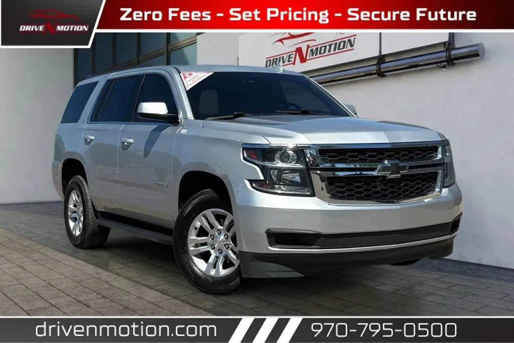 Silver 2020 Chevrolet Tahoe LT Sport Utility 4D for sale in Greeley, CO