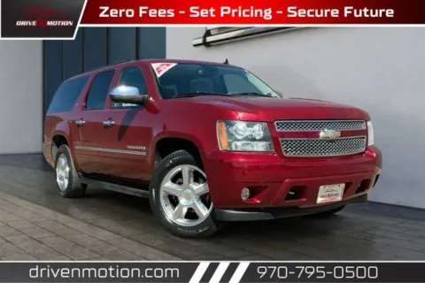 Red 2011 Chevrolet Suburban 1500 LTZ Sport Utility 4D for sale in Greeley, CO