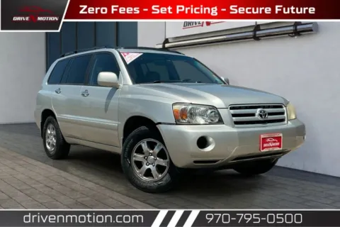Silver 2004 Toyota Highlander Limited Sport Utility 4D for sale in Greeley, CO