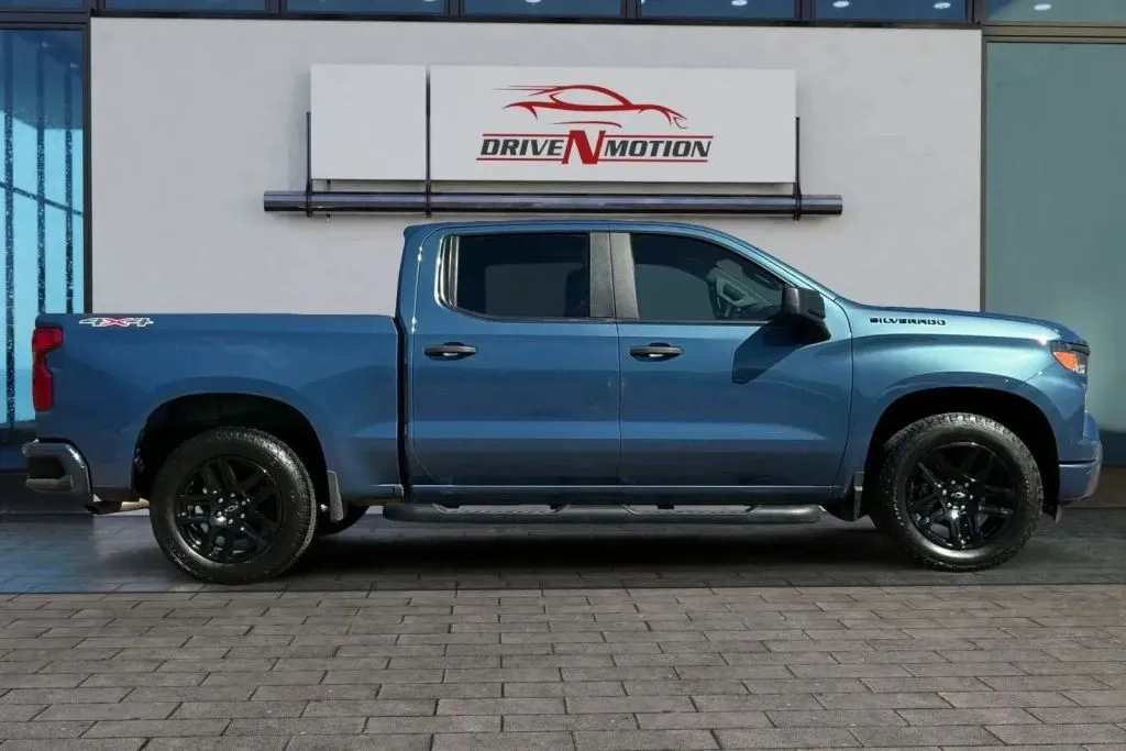 Another view of 2024 Chevrolet Silverado 1500 Crew Cab Custom Pickup 4D 5 3/4 ft for sale in Greeley, CO at Drive N-Motion Greeley