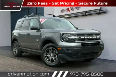 Gray 2021 Ford Bronco Sport Big Bend Sport Utility 4D for sale in Greeley, CO