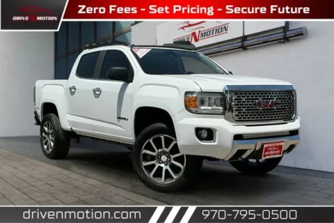 White 2017 GMC Canyon Crew Cab Denali Pickup 4D 5 ft for sale in Greeley, CO