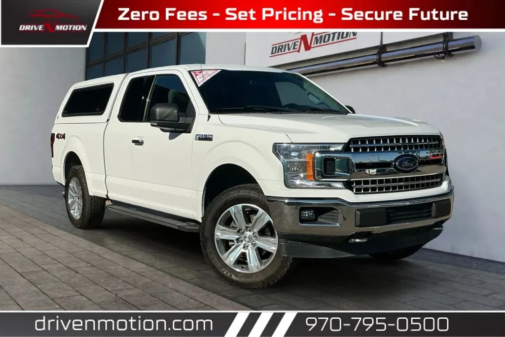 White 2018 Ford F-150 Super Cab XLT Pickup 4D 6 1/2 ft for sale in Greeley, CO