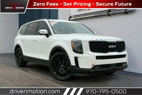 White 2022 Kia Telluride SX Sport Utility 4D for sale in Greeley, CO
