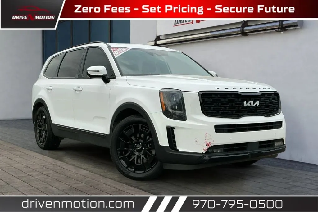 White 2022 Kia Telluride SX Sport Utility 4D for sale in Greeley, CO