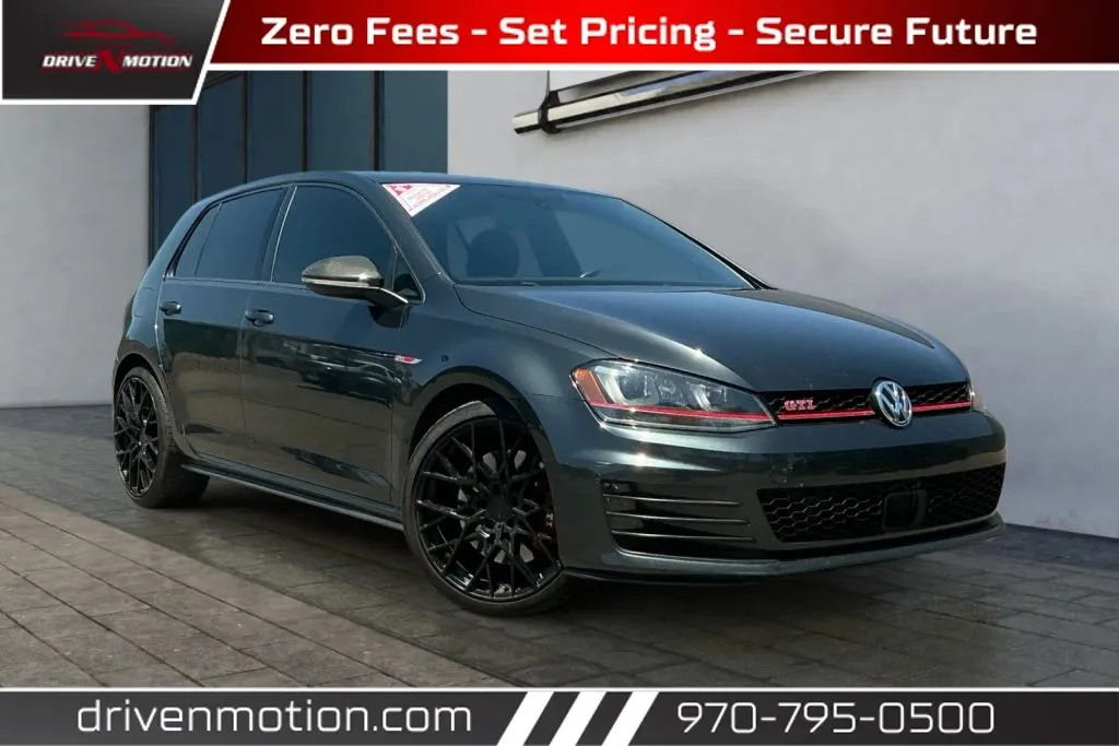 Gray 2017 Volkswagen Golf GTI Autobahn Hatchback Sedan 4D for sale in Greeley, CO