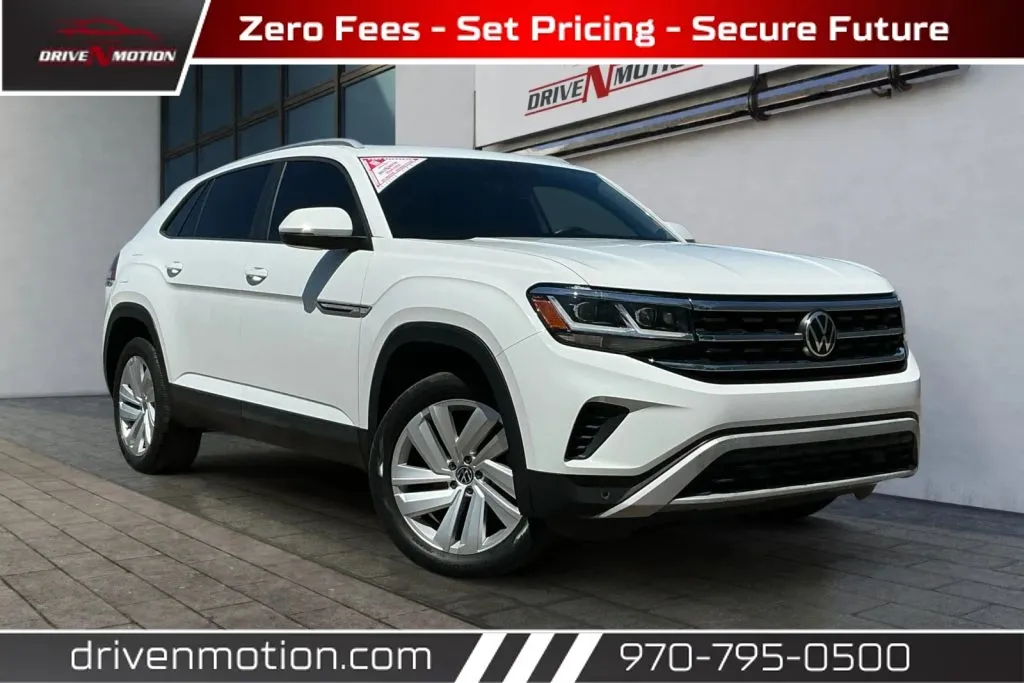 White 2020 Volkswagen Atlas Cross Sport SE w/Technology Sport Utility 4D for sale in Greeley, CO