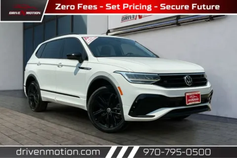 White 2022 Volkswagen Tiguan SE R-Line Black 4MOTION Sport Utility 4D for sale in Greeley, CO