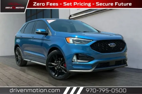 Blue 2020 Ford Edge ST Sport Utility 4D for sale in Greeley, CO