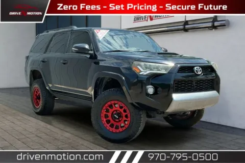 Black 2019 Toyota 4Runner TRD Off-Road Premium Sport Utility 4D for sale in Greeley, CO