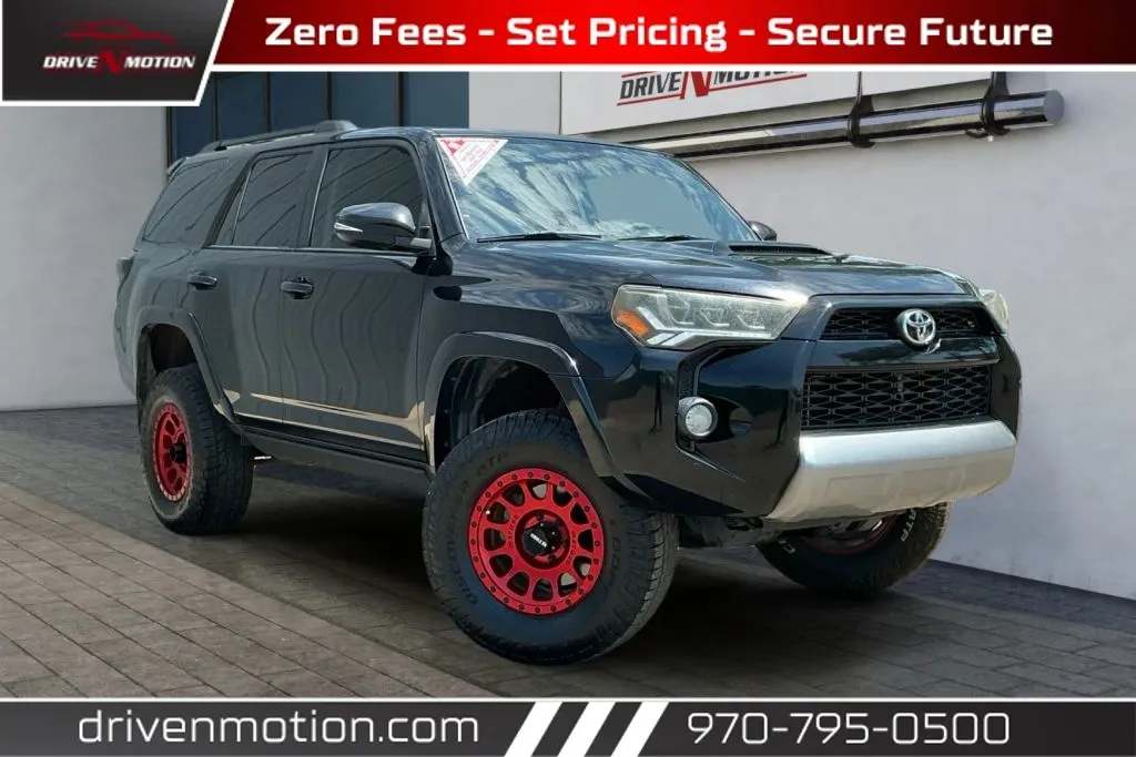 Black 2019 Toyota 4Runner TRD Off-Road Premium Sport Utility 4D for sale in Greeley, CO