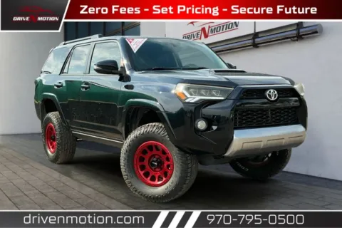 Black 2019 Toyota 4Runner TRD Off-Road Premium Sport Utility 4D for sale in Greeley, CO