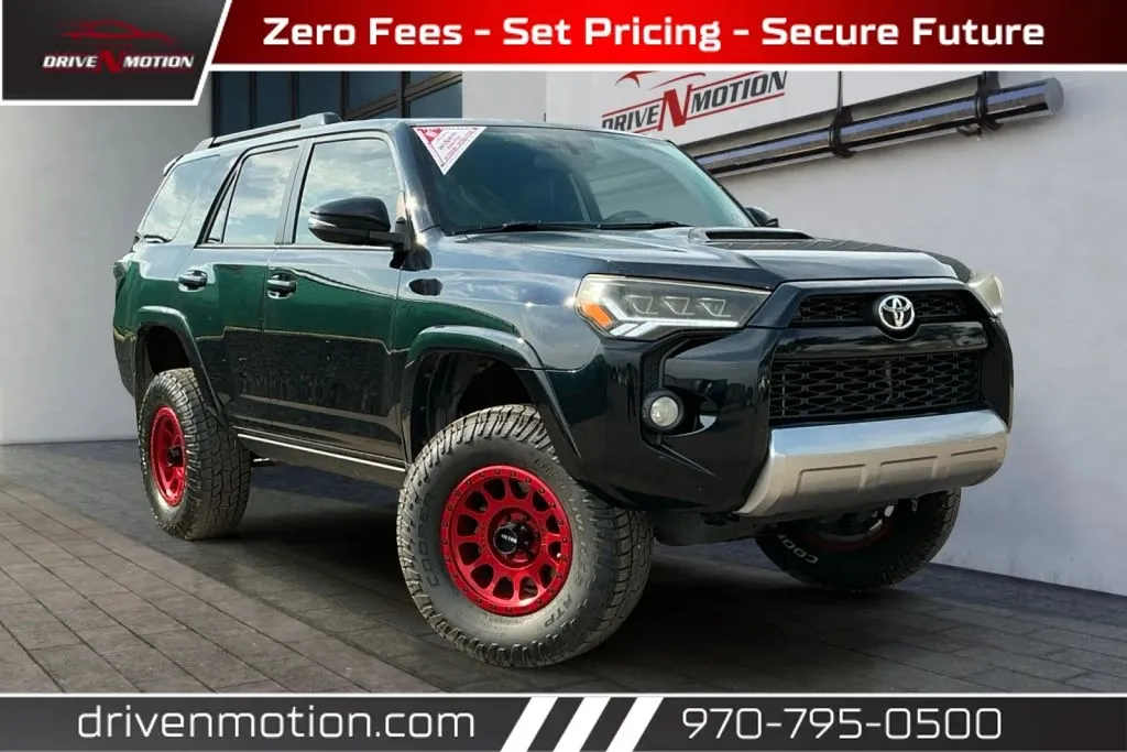 Black 2019 Toyota 4Runner TRD Off-Road Premium Sport Utility 4D for sale in Greeley, CO