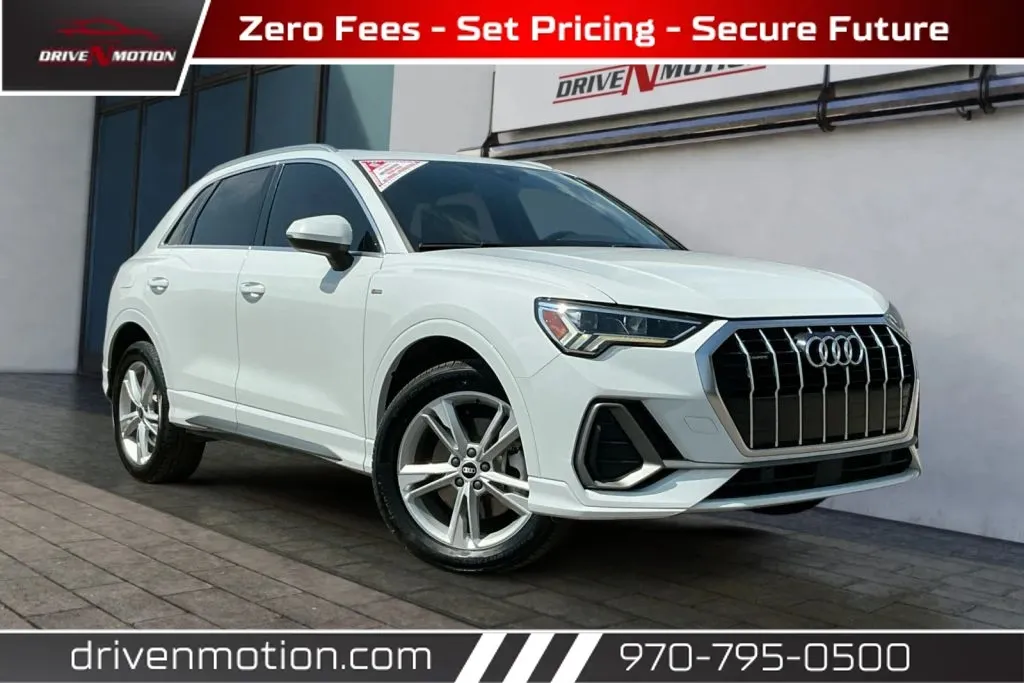 White 2021 Audi Q3 45 TFSI S line Premium Plus Sport Utility 4D for sale in Greeley, CO
