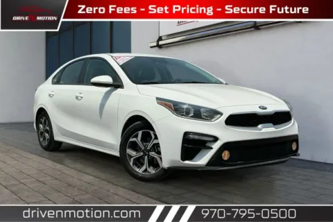 White 2021 Kia Forte LXS Sedan 4D for sale in Greeley, CO