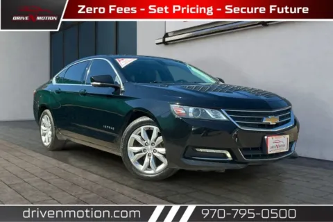 Black 2019 Chevrolet Impala LT Sedan 4D for sale in Greeley, CO