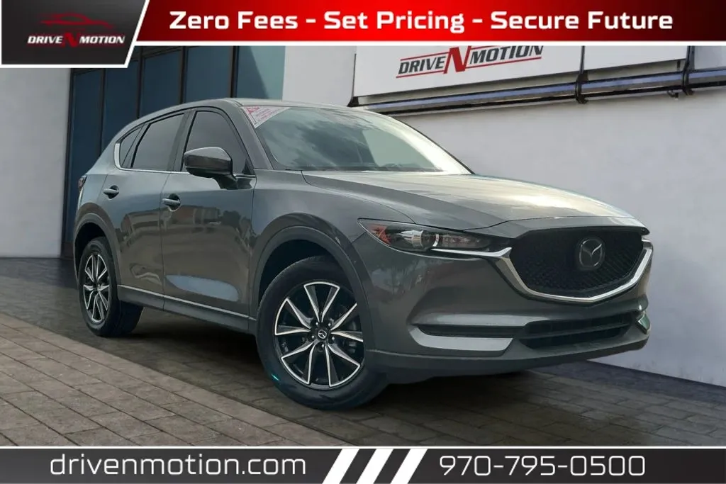 Gray 2018 MAZDA CX-5 Touring Sport Utility 4D for sale in Greeley, CO