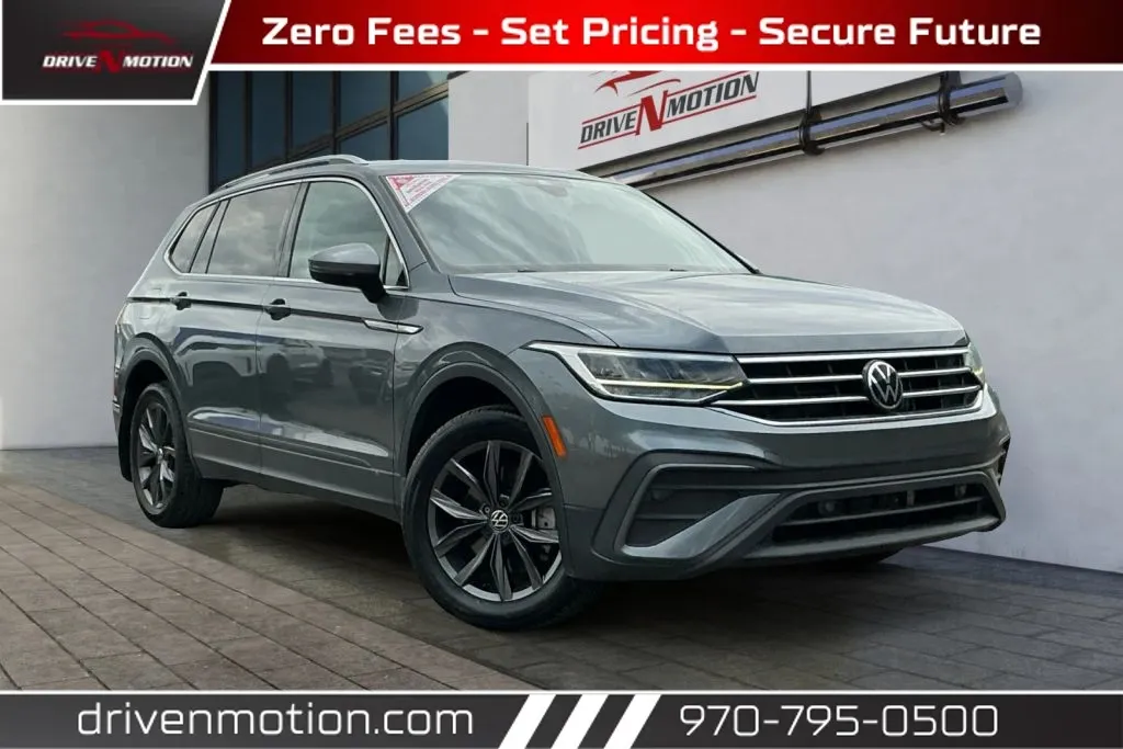 Gray 2023 Volkswagen Tiguan SE Sport Utility 4D for sale in Greeley, CO