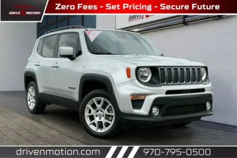 Silver 2019 Jeep Renegade Latitude Sport Utility 4D for sale in Greeley, CO