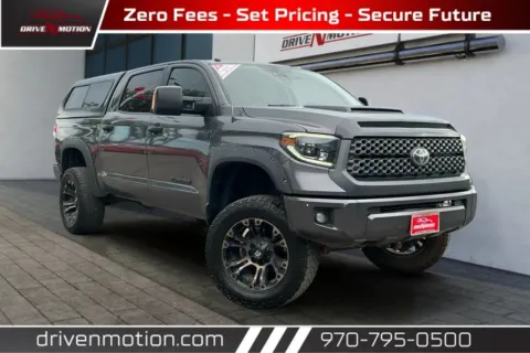Gray 2019 Toyota Tundra CrewMax TRD Pro Pickup 4D 5 1/2 ft for sale in Greeley, CO