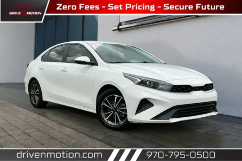 White 2023 Kia Forte LXS Sedan 4D for sale in Greeley, CO