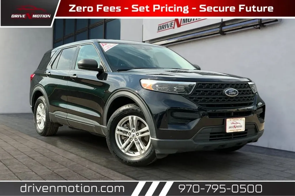 Black 2022 Ford Explorer Sport Utility 4D for sale in Greeley, CO