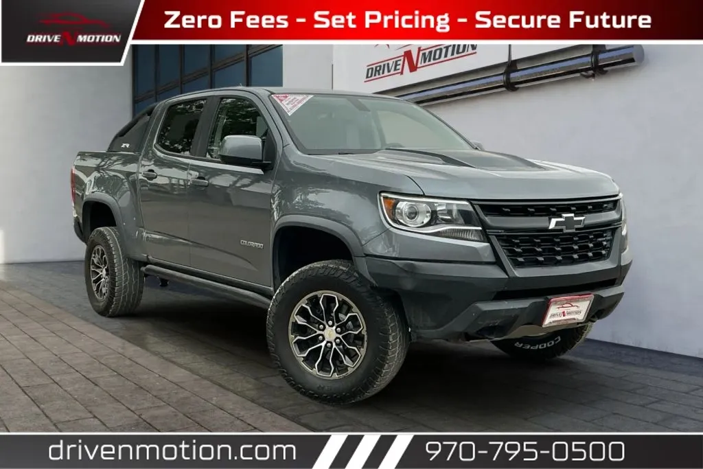 Gray 2019 Chevrolet Colorado Crew Cab ZR2 Pickup 4D 5 ft for sale in Greeley, CO