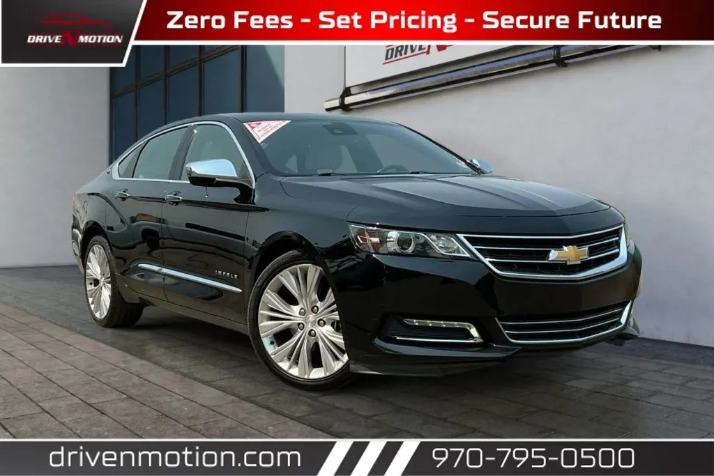 Black 2017 Chevrolet Impala Premier Sedan 4D for sale in Greeley, CO