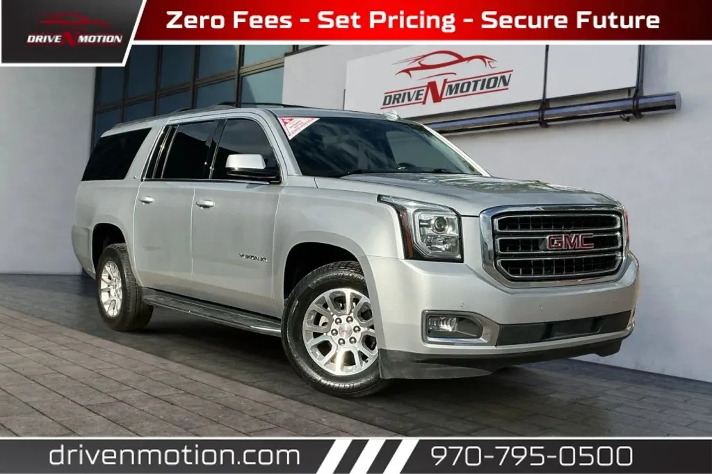 Silver 2017 GMC Yukon XL SLT Sport Utility 4D for sale in Greeley, CO