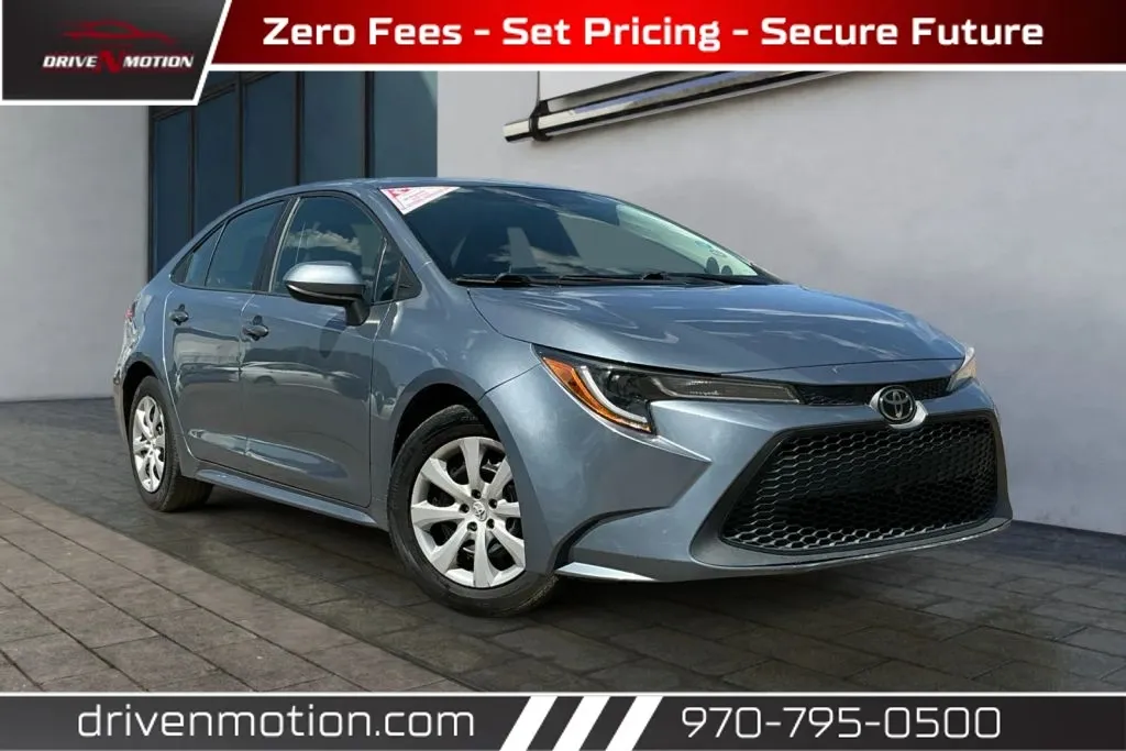 Gray 2021 Toyota Corolla LE Sedan 4D for sale in Greeley, CO