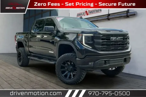 Black 2022 GMC Sierra 1500 Crew Cab Elevation Pickup 4D 5 3/4 ft for sale in Greeley, CO