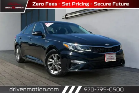 Black 2020 Kia Optima LX Sedan 4D for sale in Greeley, CO