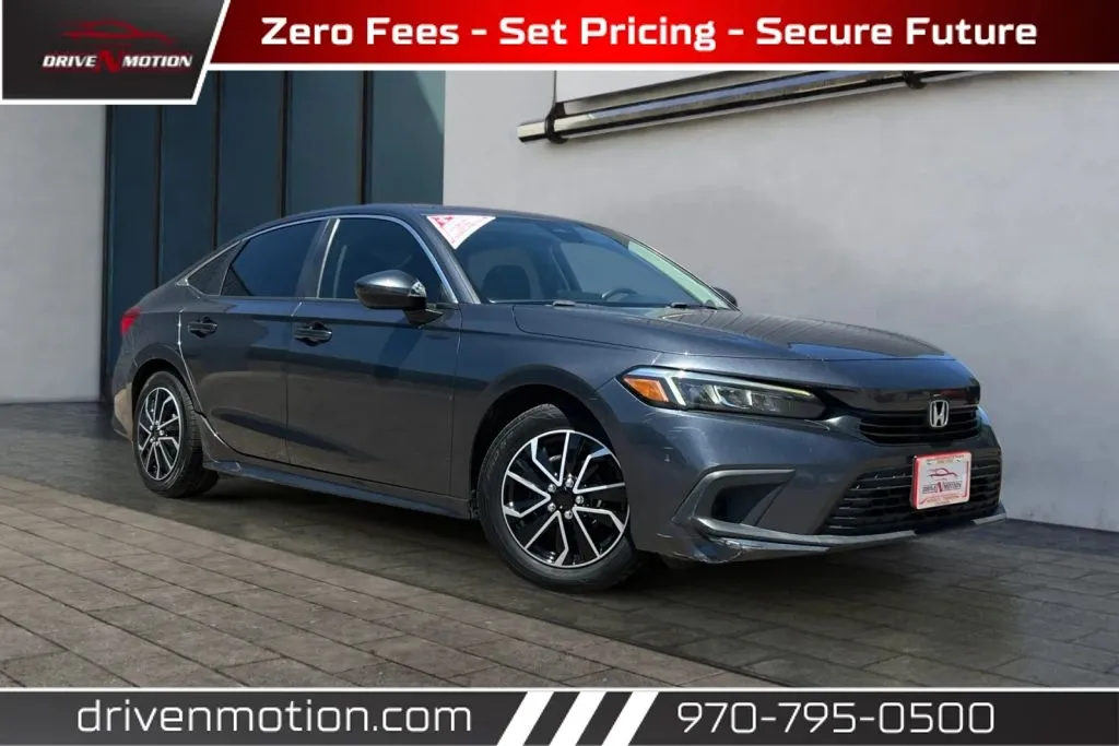 Gray 2022 Honda Civic LX Sedan 4D for sale in Greeley, CO
