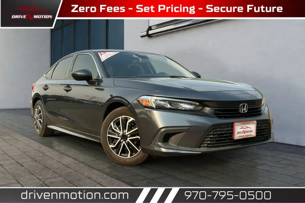 Gray 2022 Honda Civic LX Sedan 4D for sale in Greeley, CO