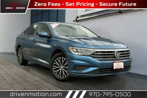 Blue 2021 Volkswagen Jetta 1.4T SE Sedan 4D for sale in Greeley, CO