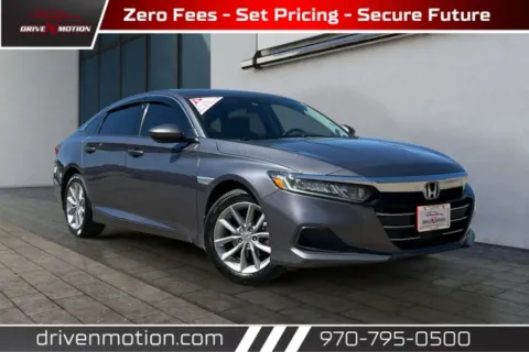Gray 2021 Honda Accord LX Sedan 4D for sale in Greeley, CO