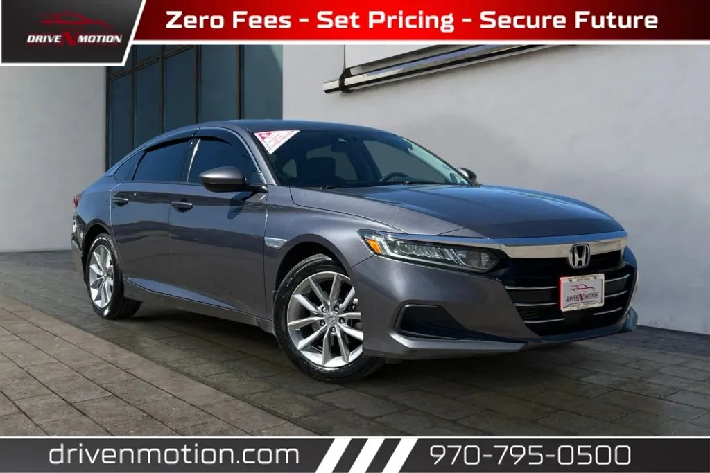 Gray 2021 Honda Accord LX Sedan 4D for sale in Greeley, CO