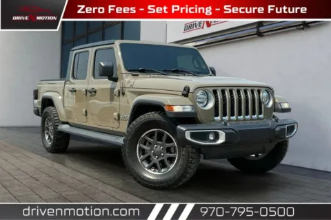 Green 2020 Jeep Gladiator North Edition Pickup 4D 5 ft for sale in Greeley, CO
