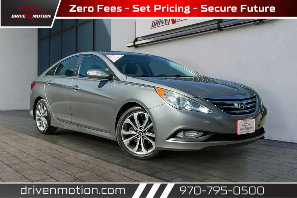 Gray 2014 Hyundai Sonata Limited Sedan 4D for sale in Greeley, CO