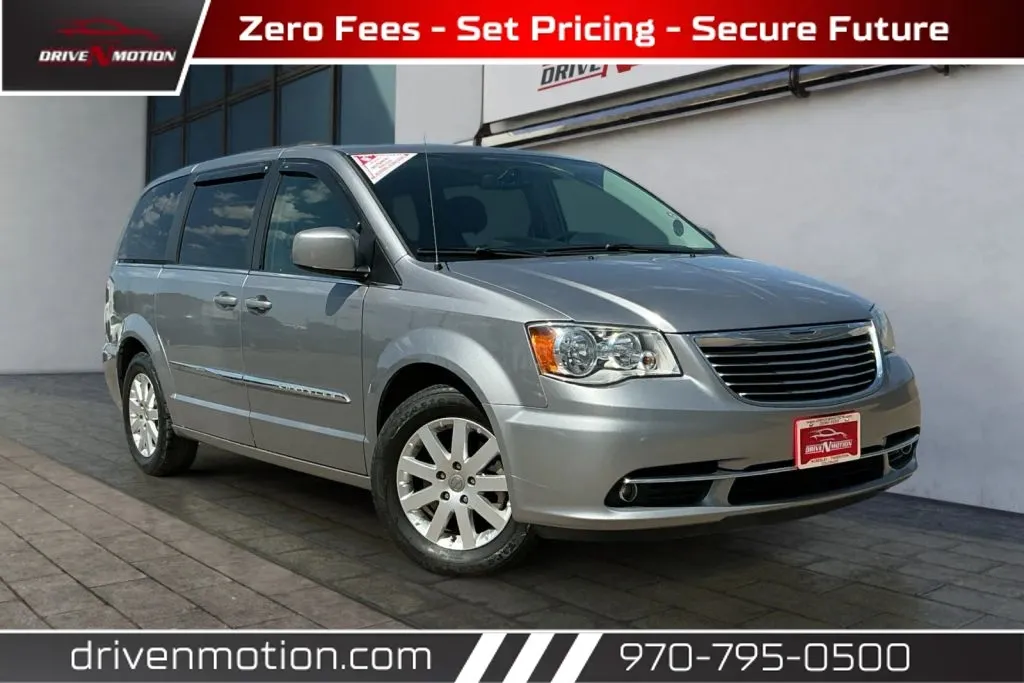 Silver 2016 Chrysler Town & Country Touring Minivan 4D for sale in Greeley, CO