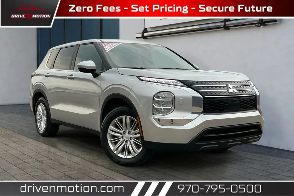 Silver 2023 Mitsubishi Outlander ES Sport Utility 4D for sale in Greeley, CO