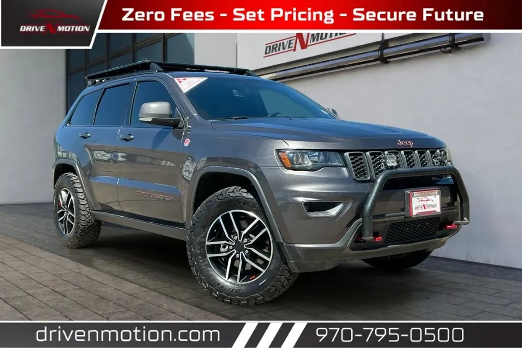 Black 2020 Jeep Grand Cherokee Trailhawk Sport Utility 4D for sale in Greeley, CO