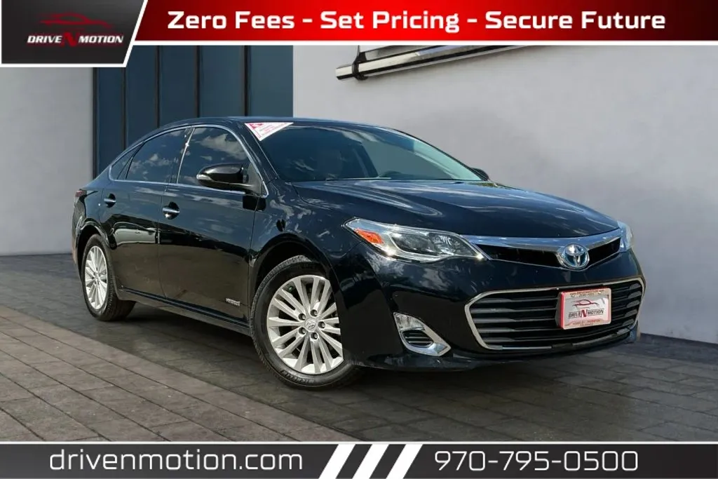 Black 2015 Toyota Avalon XLE Premium Hybrid Sedan 4D for sale in Greeley, CO