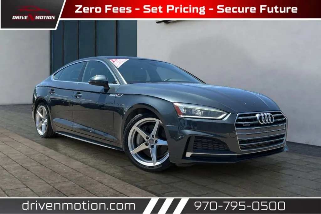 Gray 2019 Audi A5 Premium Sedan 4D for sale in Greeley, CO