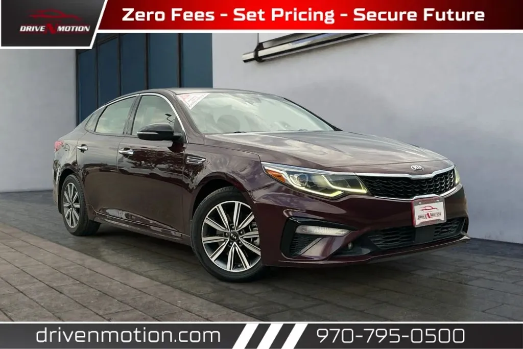 Red 2020 Kia Optima EX Sedan 4D for sale in Greeley, CO