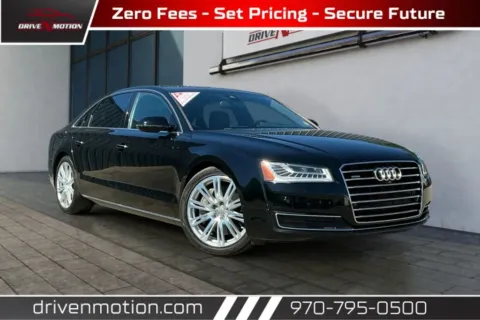 Black 2015 Audi A8 L 4.0T Sedan 4D for sale in Greeley, CO