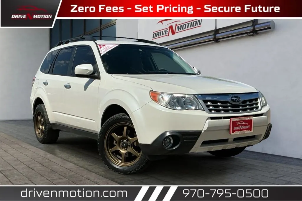 White 2013 Subaru Forester 2.5X Premium Sport Utility 4D for sale in Greeley, CO