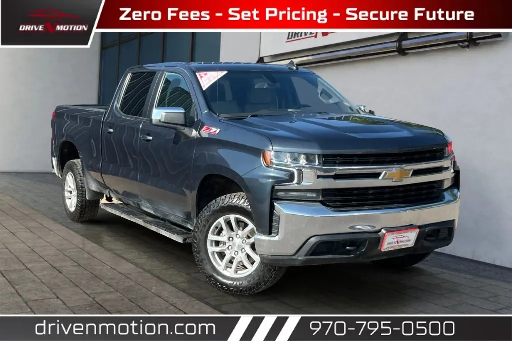 Gray 2022 Chevrolet Silverado 1500 Limited Crew Cab LT Pickup 4D 6 1/2 ft for sale in Greeley, CO